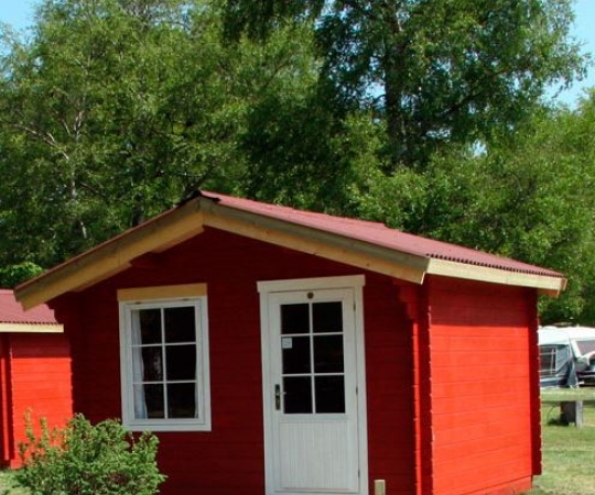 Birke hytten för 6 personer utan dusch och wc