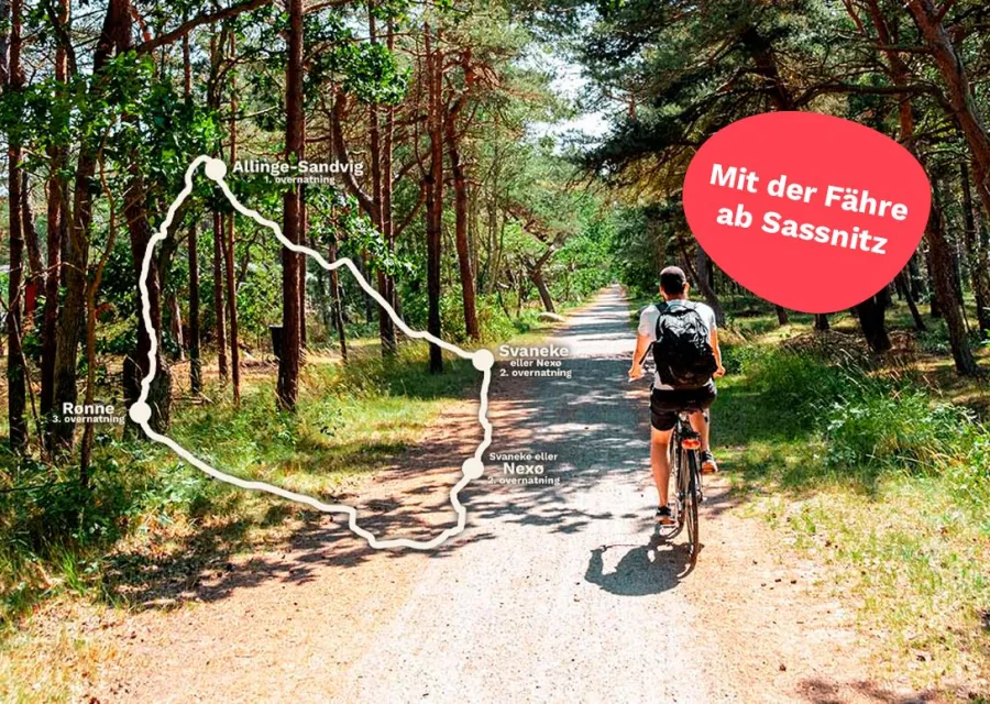 Bornholm mit Rad | 3 Nächte | Fähre ab Sassnitz