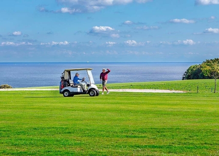 Golf på Bornholm & færge tur/retur
