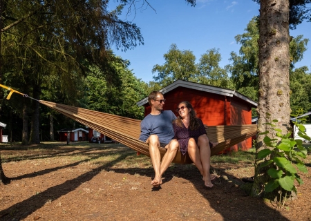 Camping & færge tur/retur
