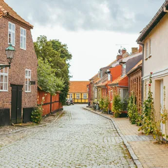 Gamle huse i Rønne