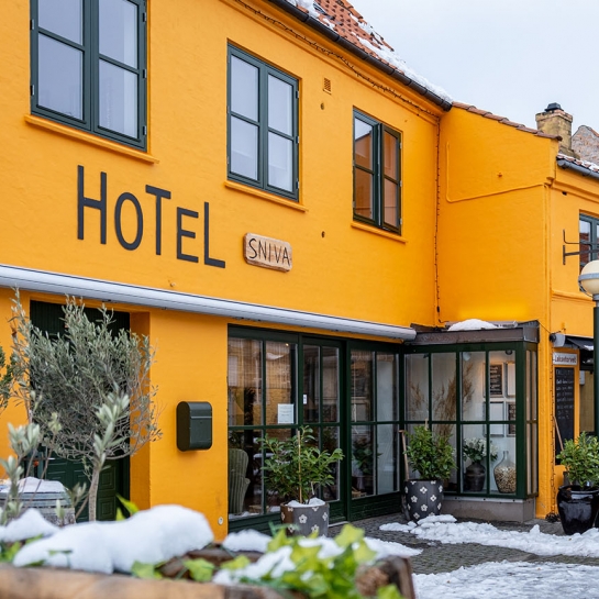 Hotel Sniva og restaurant Râzapâz i sne