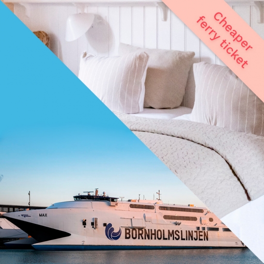 Fast easy travel Bornholm | By ferry, bus, car, or flight | Bornholm