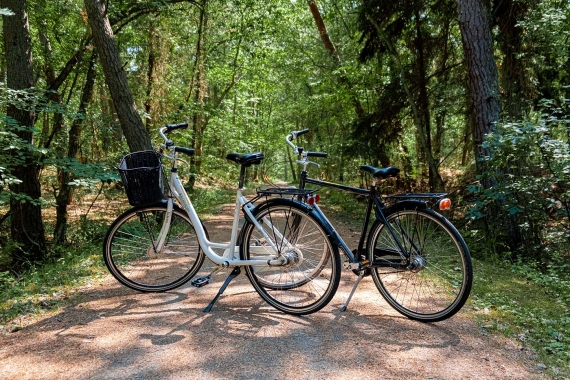 Du kan leje cykler hos Bornholms Cykeludlejning i Rønne og udforske øen i dit helt eget tempo
