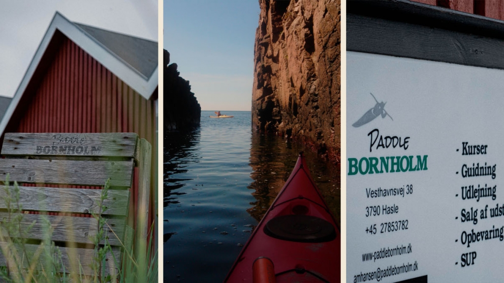 Lej kajakker og tag på guidede ture hos Paddle Bornholm i Hasle