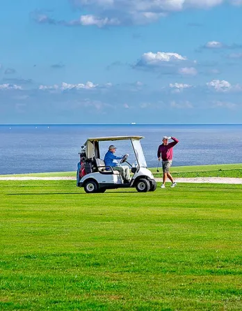 New Course golfbane hos Rø Golfbaner - Gudhjem Golfklub