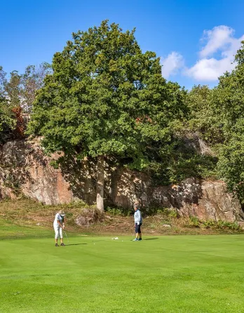 Old Course ved Gudhjem Golfklub - Rø Golfbaner